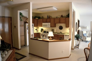 photo in kitchen